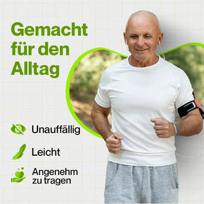 Kardena CARE Vital 2 – Gesundheitsarmband mit SOS-Funktion, Sturzerkennung & sanfter Gesundheitsüberwachung Kardena