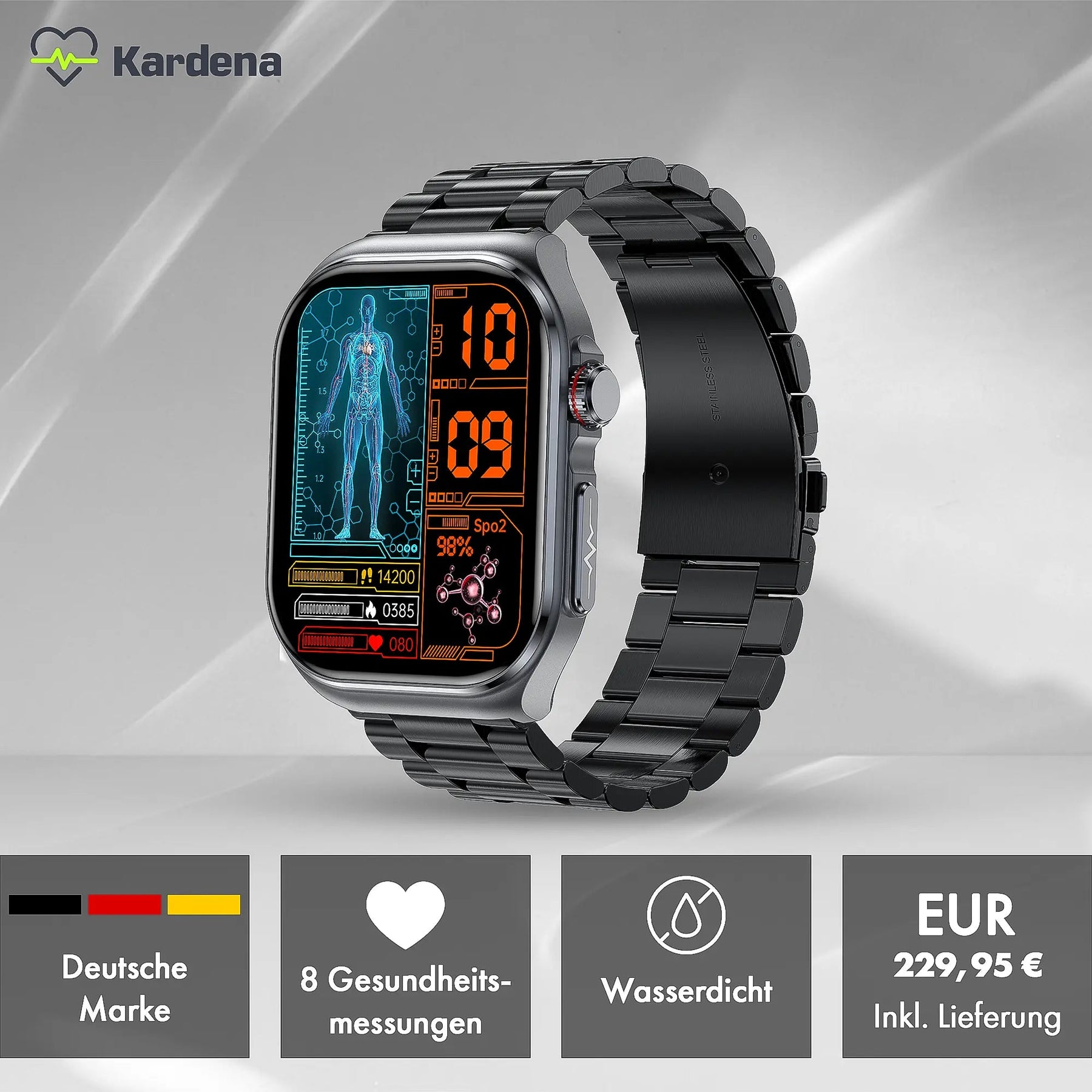 Kardena® CARE Pro 4 Plus - Gesundheitspaket Kardena