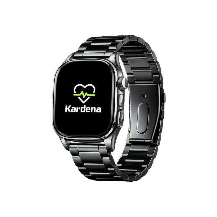 Kardena Care Pro 6 smartwatch metallschwarz