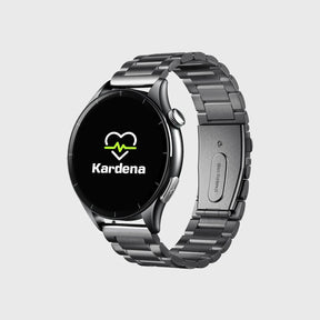 Kardena Gesundheitsuhr mit Herzfrequenz-Monitoring und Edelstahlarmband