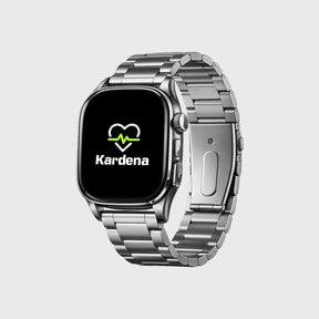 Kardena Gesundheitsuhr mit Herzfrequenz-Monitoring und Edelstahlarmband